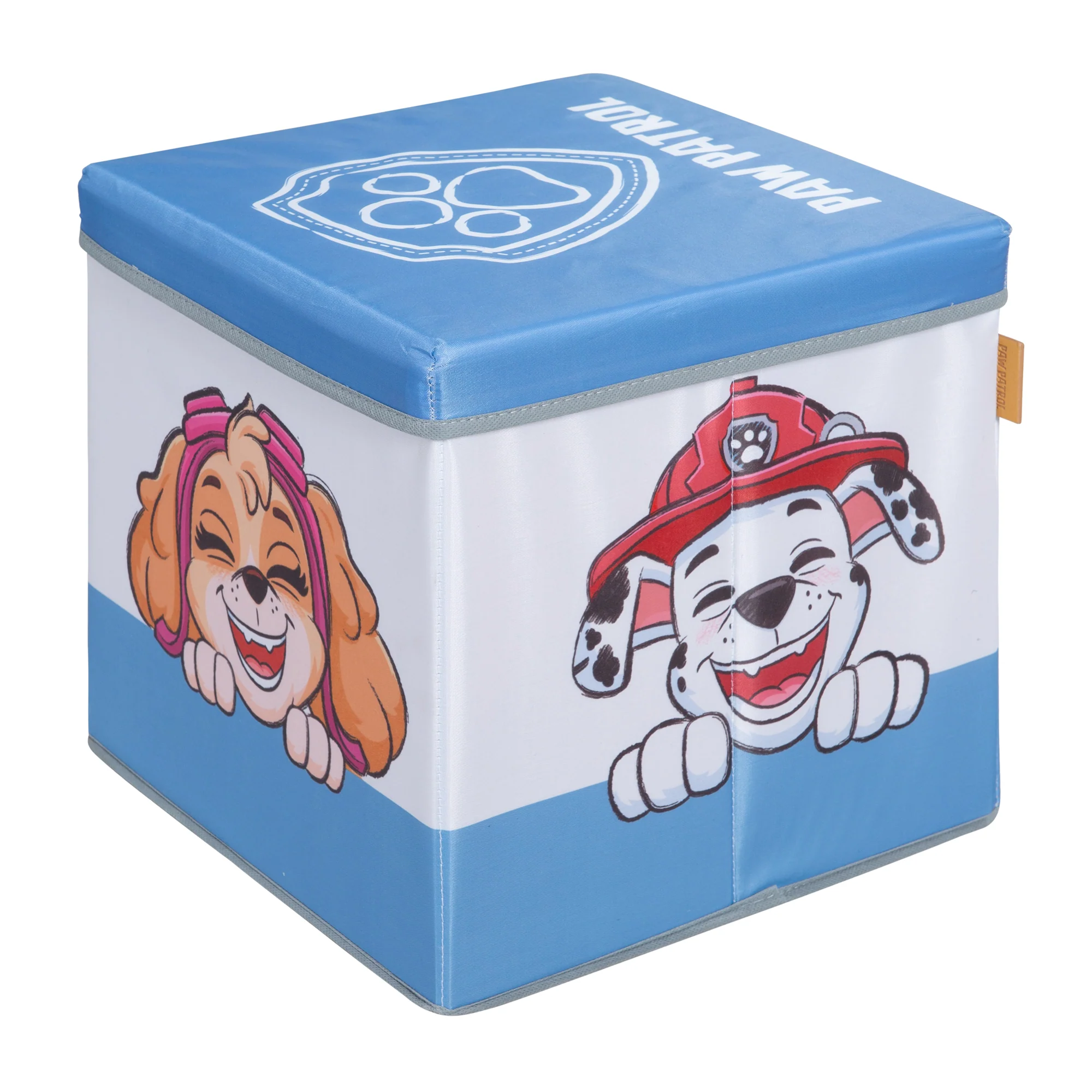 Faltbare Sitz-& Aufbewahrungsbox 'Paw Patrol' - Blau / Weiß - Image 8