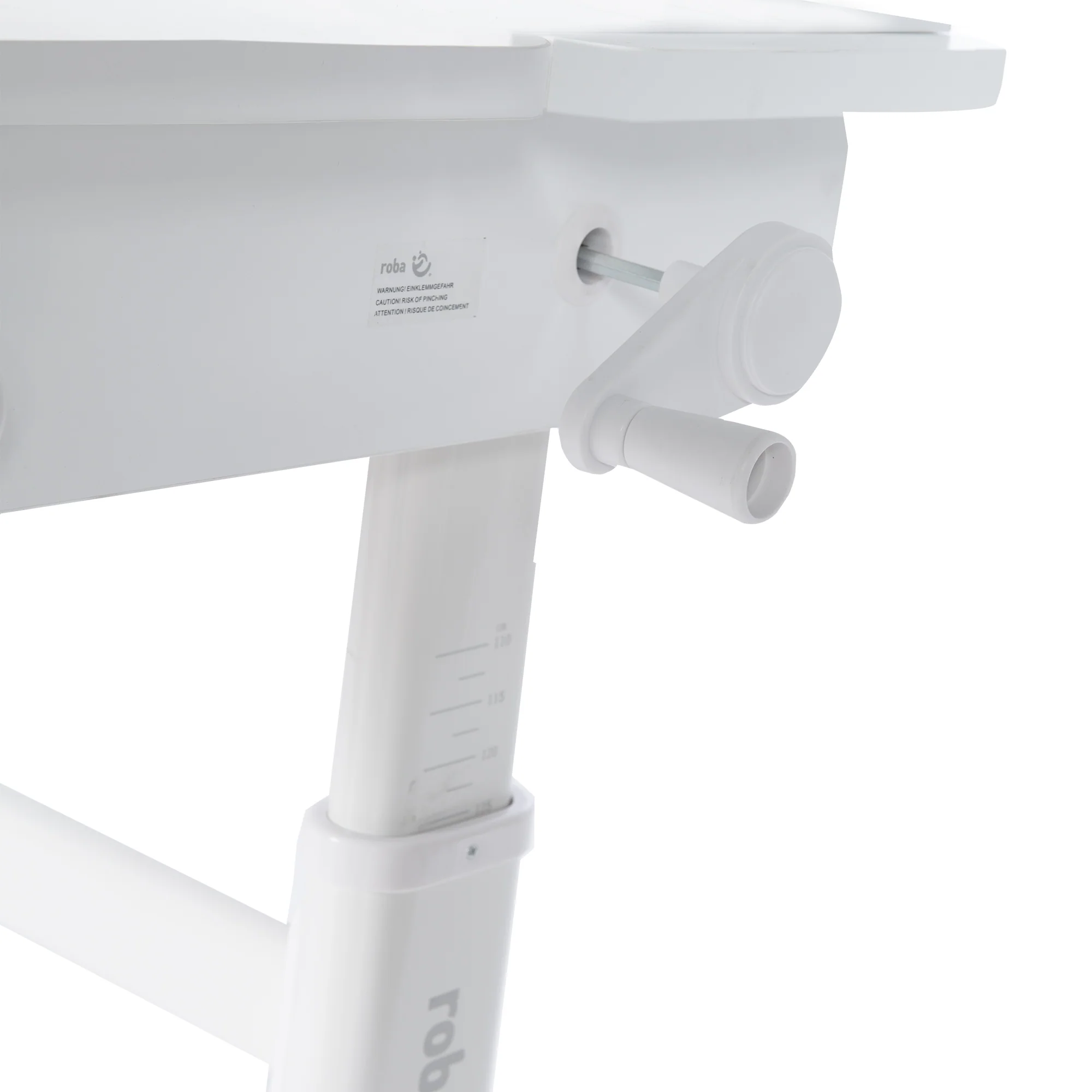 Schreibtisch neigbar mit Schublade weiß - Höhenverstellbarer Kinderschreibtisch 62-78 cm - Mit neigbarer Arbeitsplatte & Stauraum - Für Kinder & Jugendliche - Ergonomisch & funktional - 110x60 cm - Modernes Design - Image 7
